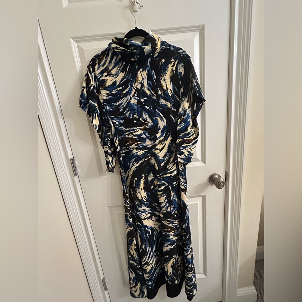 Proenza Schouler printed cady dress